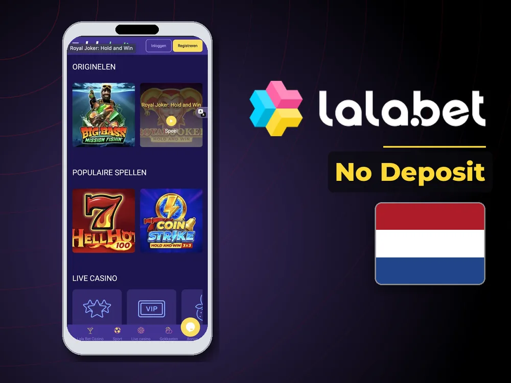 lalabet - No Deposit