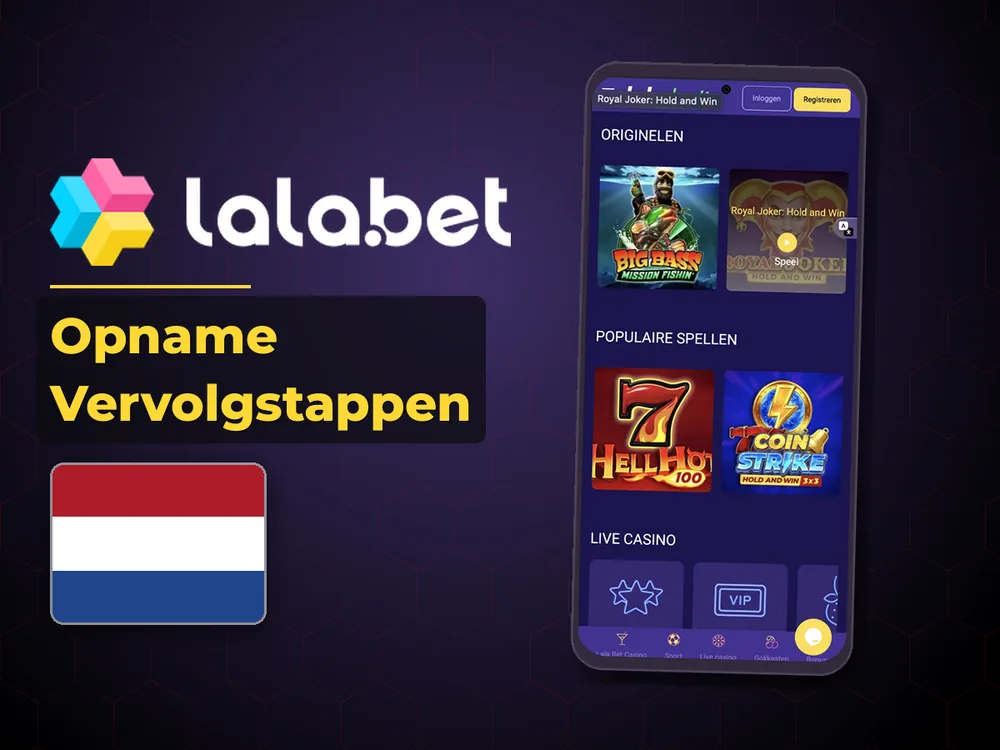lalabet - Opname Vervolgstappen