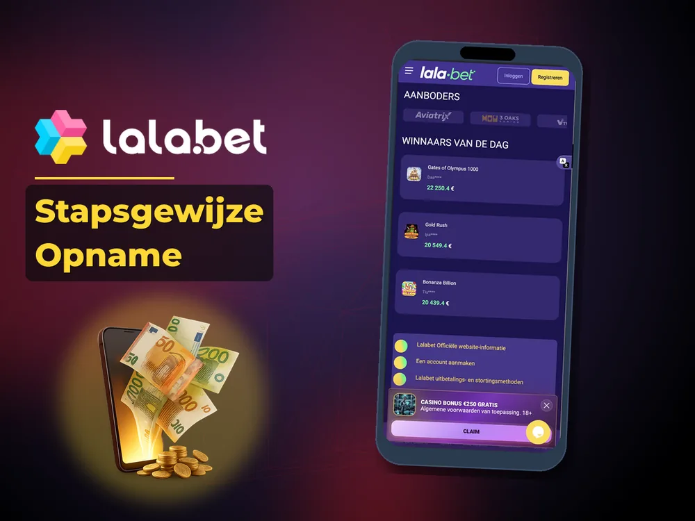 lalabet - Stapsgewijze Opname