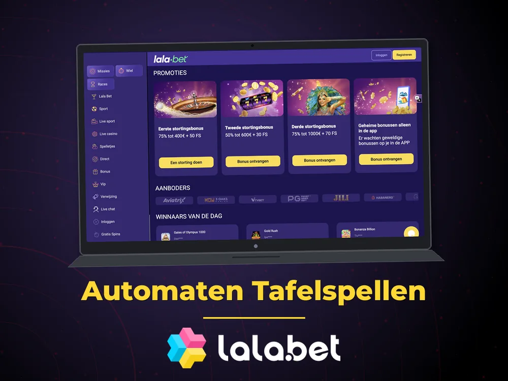 lalabet - Automaten Tafelspellen