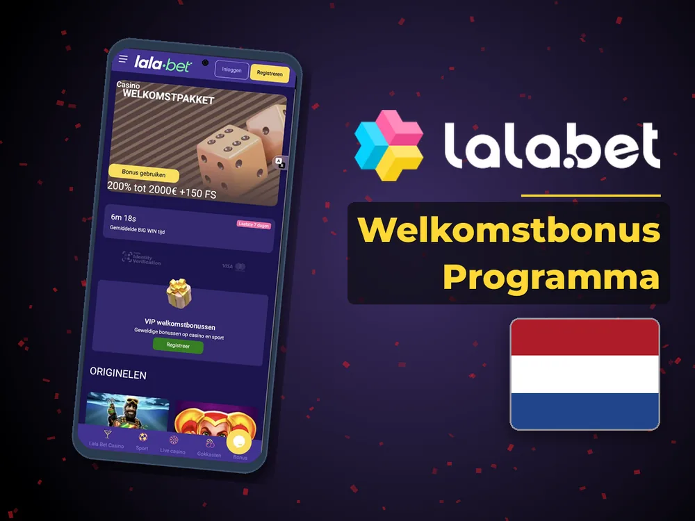lalabet - Welkomstbonus Programma