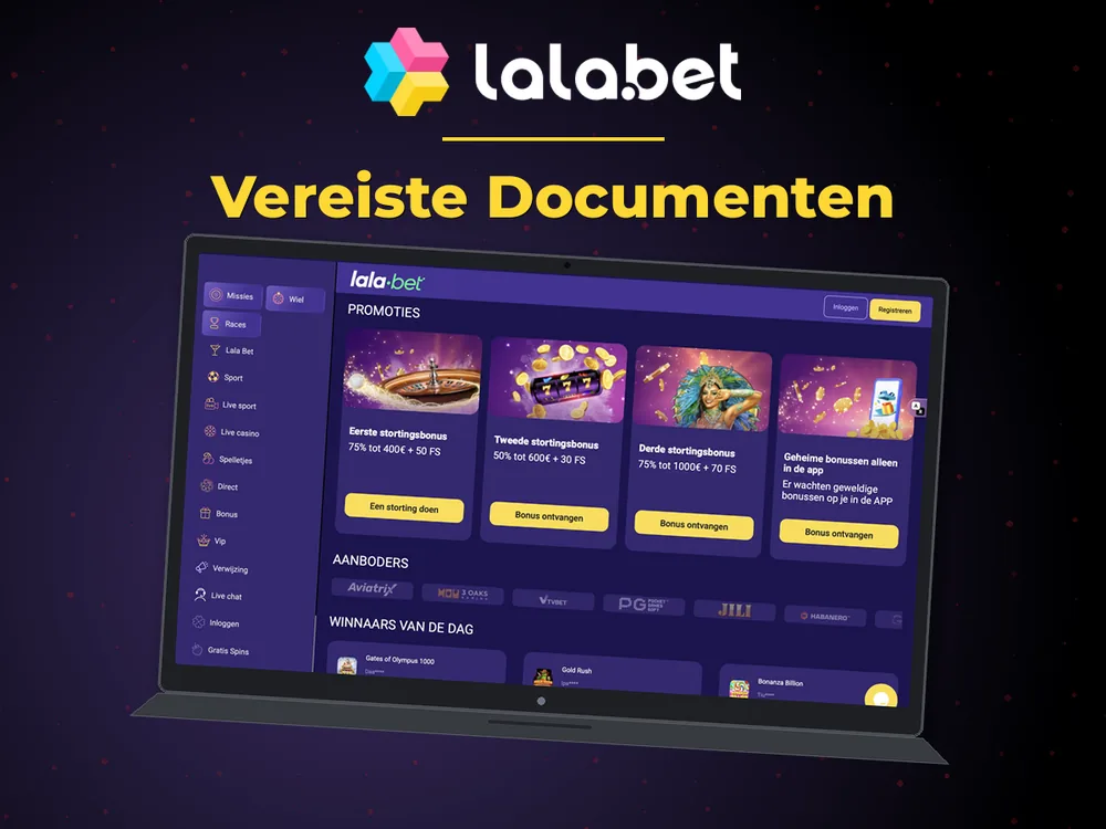 lalabet - Vereiste Documenten