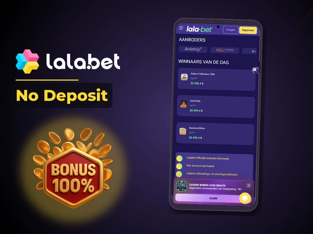 lalabet - No Deposit