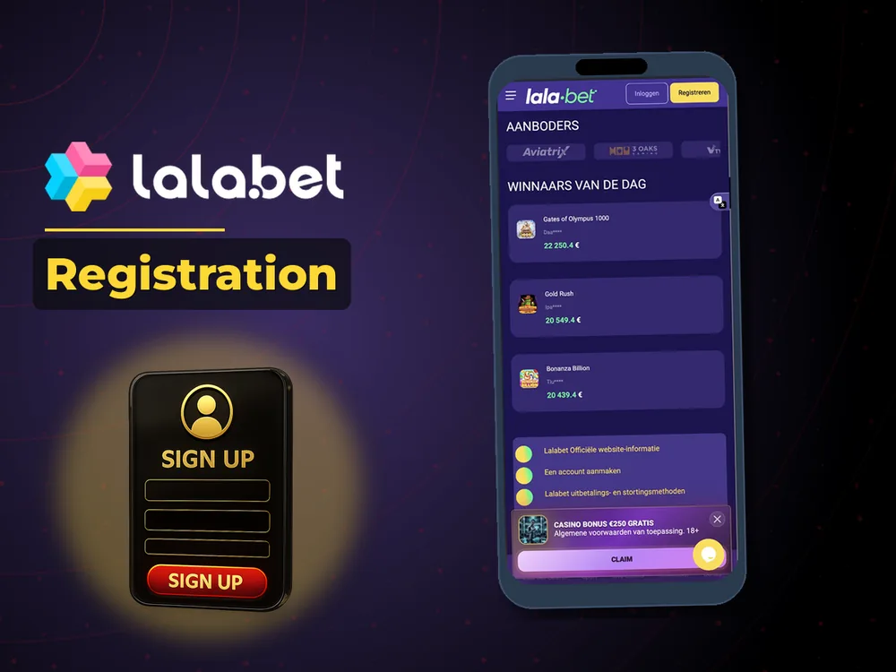 lalabet - Registration